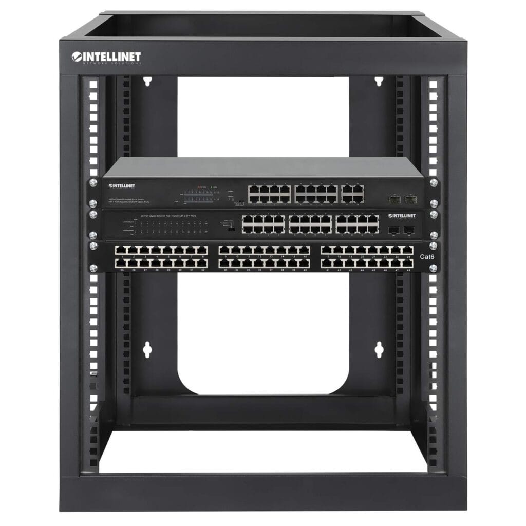 Wall Mount Network Switch Rack